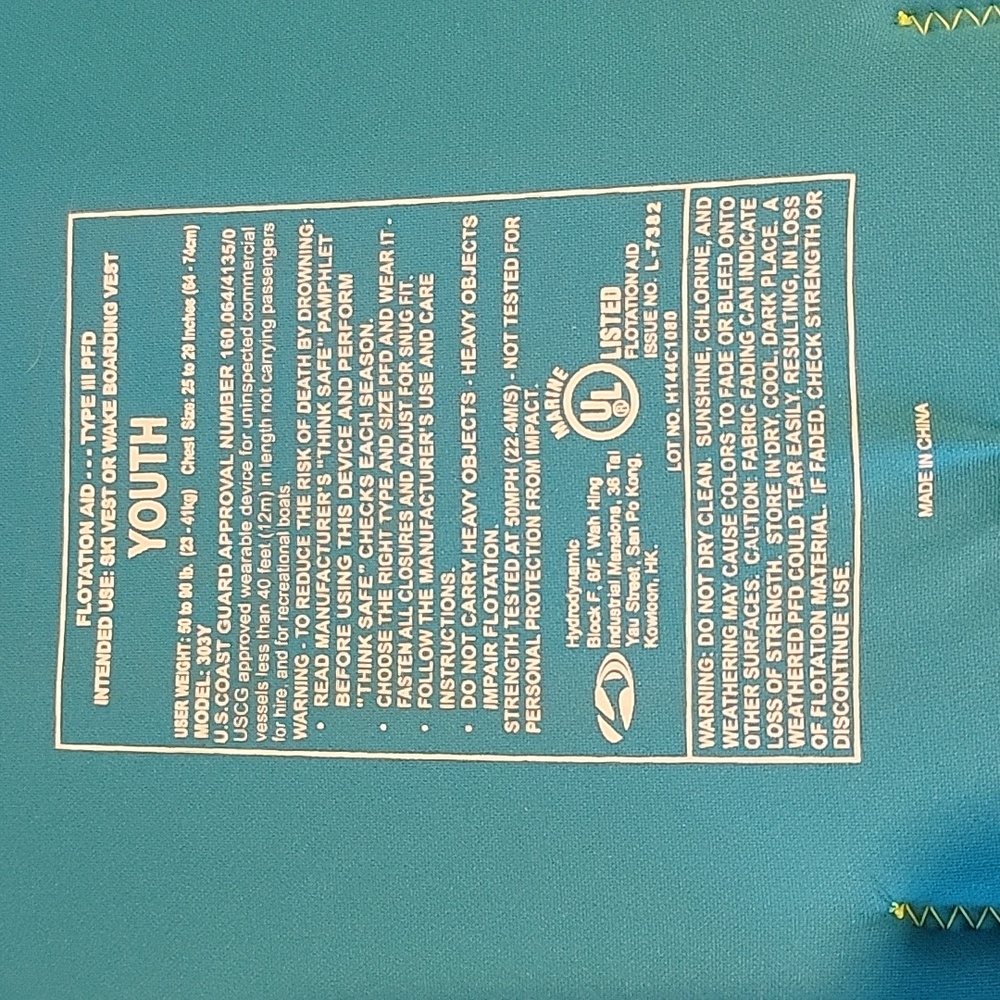 Speedo Youth Floatation Jacket - Picture 4 of 6